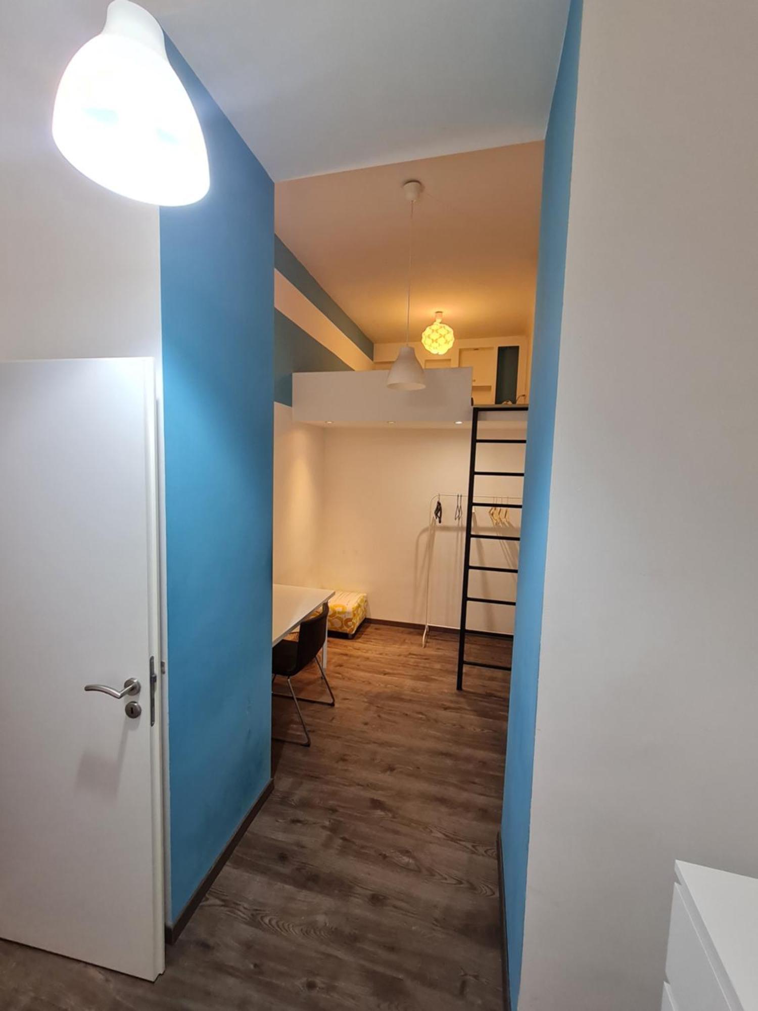 Turquoise Lofts Lejlighed Budapest Værelse billede