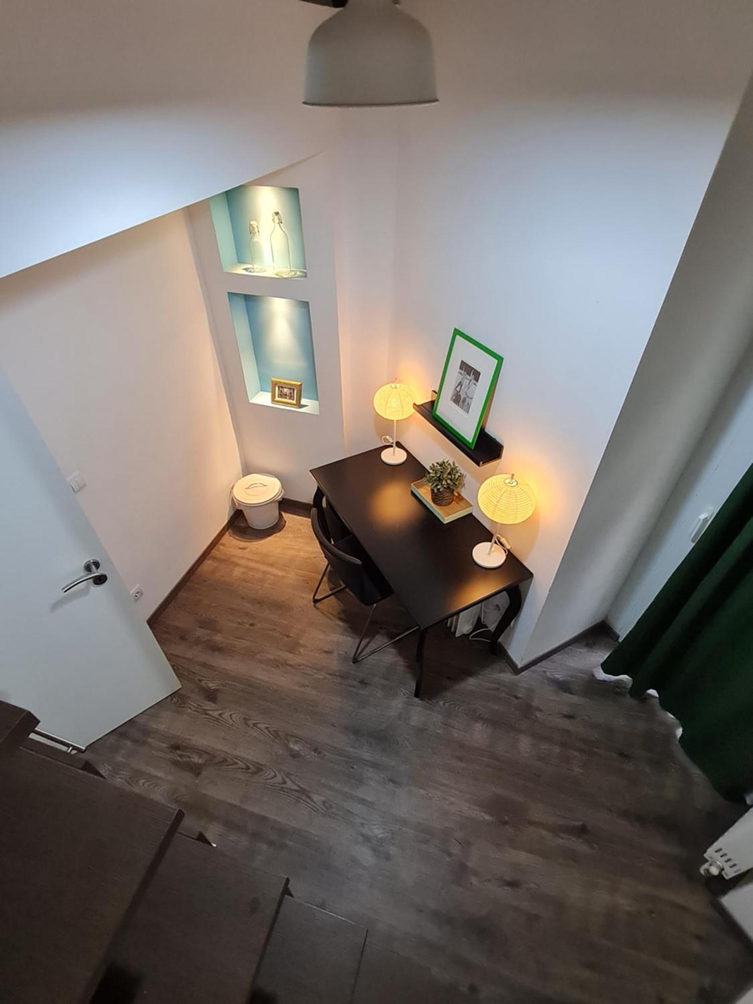 Turquoise Lofts Lejlighed Budapest Værelse billede